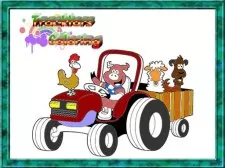 Tractor Coloring Pages